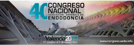  El programa del 40 Congreso Nacional de la Asociación Española de Endodoncia (AEDE) se llevarán a cabo desde el 31 de octubre al 2 de noviembre. FOTO: AEDE