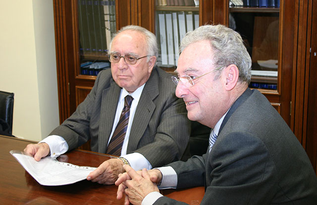 Dres. Pedro Badanelli Marcano y Arturo Martínez Berna