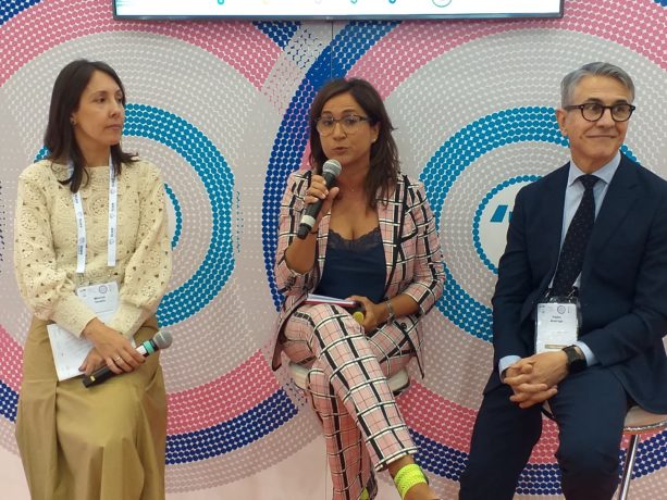 En la imagen (de izq. a dcha.): Mónica Vicario, Regina Izquierdo y Pedro Buitrago durante la presentación de SEPA Málaga 2020. FOTO: DM