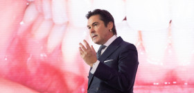 El Dr. Luis Carrière animó a los asistentes con su presentación sobre la filosofía Sagittal First. FOTO: Henry Schein Orthodontics