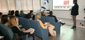 Medio centenar de colegiados asistieron al curso sobre dolor orofacial y patología de la ATM organizado por Codes. FOTO: Codes