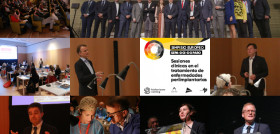 Uno de los grandes momentos de este encuentro fue la cirugía en directo desde Moscú, dirigida por el doctor Ramón Gómez Meda. FOTO: SEPA