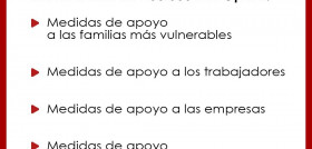 Las medidas anunciadas se centran en cuatro áreas prioritarias: familias, trabajadores, empresas e investigación. FOTO: La Moncloa