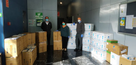 Donacion Material Sanitario CEU USP
