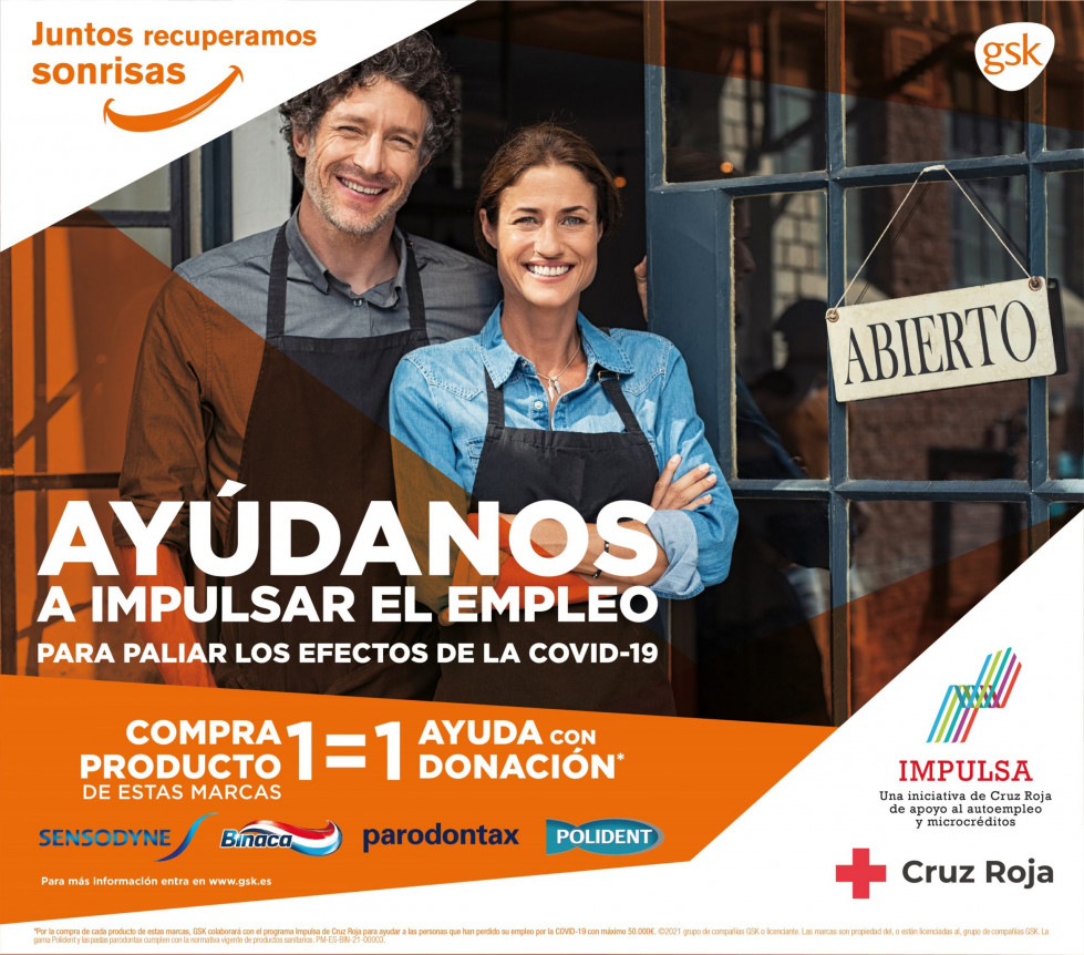 GSK CH y Cruz Roja - Impulsa