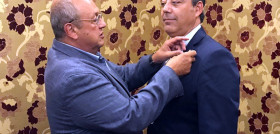 Momento del nombramiento_Oscar Castro Reino_Colegio Castilla y Leon