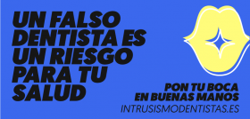 Imagen campaña Intrusismo COELP