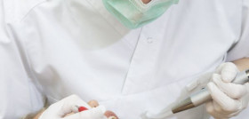 Female dentist and patient