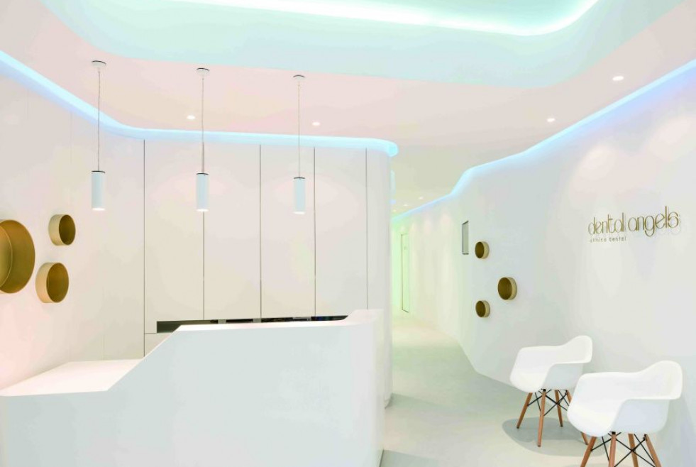 Diseño Interior Clinica Dental Barcelona YLAB arquitectos