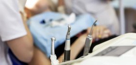 Dentist tools closeup