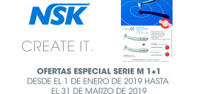 La oferta especial de NSK Dental estará disponible hasta el 31 de marzo de 2019. FOTO: NSK Dental