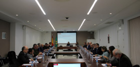 La reunión de asesores jurídicos de los Colegios de Dentistas de España y del Consejo General de Dentistas se celebró en la sede del Consejo. FOTO: Consejo General de Dentistas