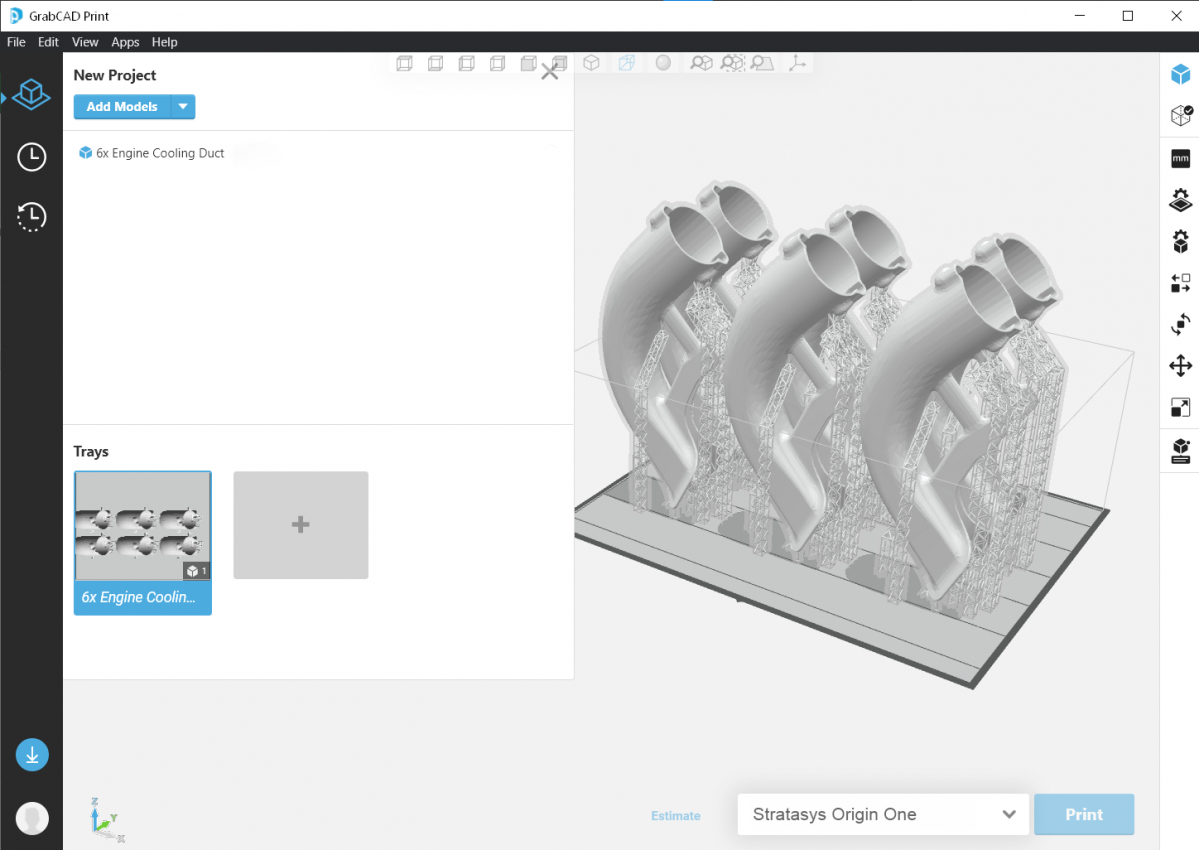 Stratasys Grabcad print for OO