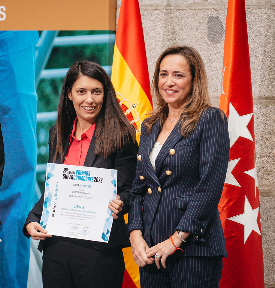 SERMADE recibe el Premio SUPERCUIDADORES