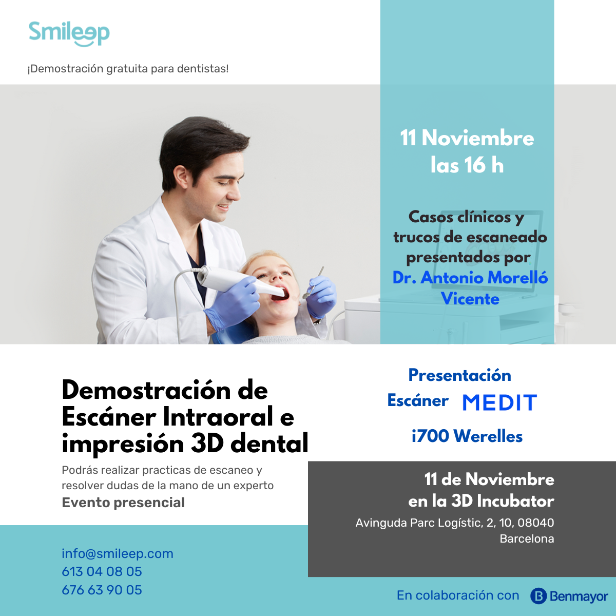 Smileep Evento 11 Nov LinkedIn Post