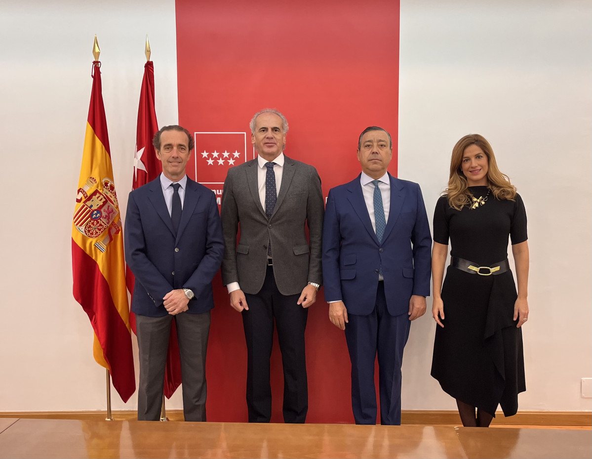 Antonio Montero, Enrique R. Escudero, Óscar Castro y Elena Mantilla