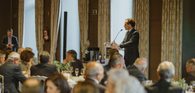 Discurso del presidente del Colegio de la VIII región, Víctor Zurita, en Valladolid