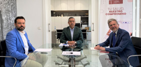De izq. a dcha. Miguel De Pedro, Óscar Castro y Juan Manuel Prieto