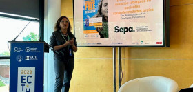 Regina durante su intervención