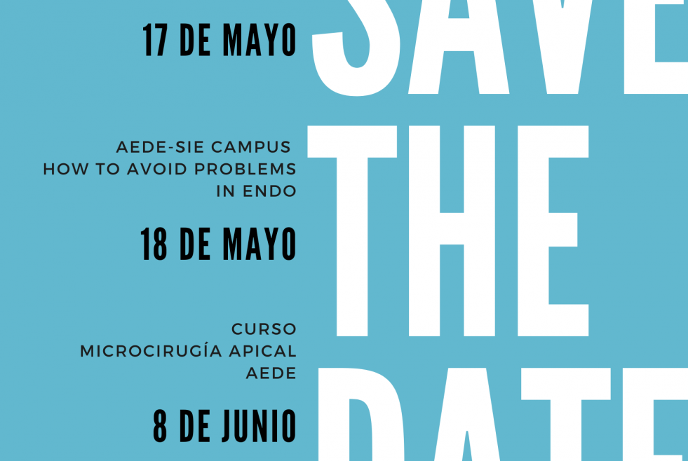Save the date AEDE