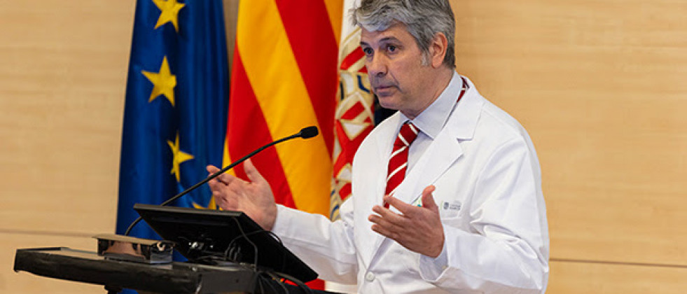 El profesor de la Facultad de Medicina y Ciencias de la Salud de la UB y director de la cátedra, Alejandro Iranzo