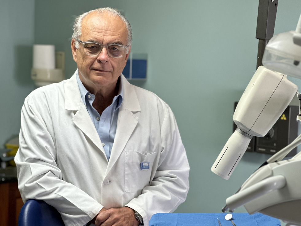 Dr. Francisco Cabrera Panasco. Presidente del Colegio de Dentistas de Las Palmas. IMG 7340