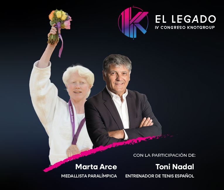 Marta Arce y Toni Nadal