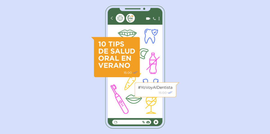 Consejo salud oral verano consejos