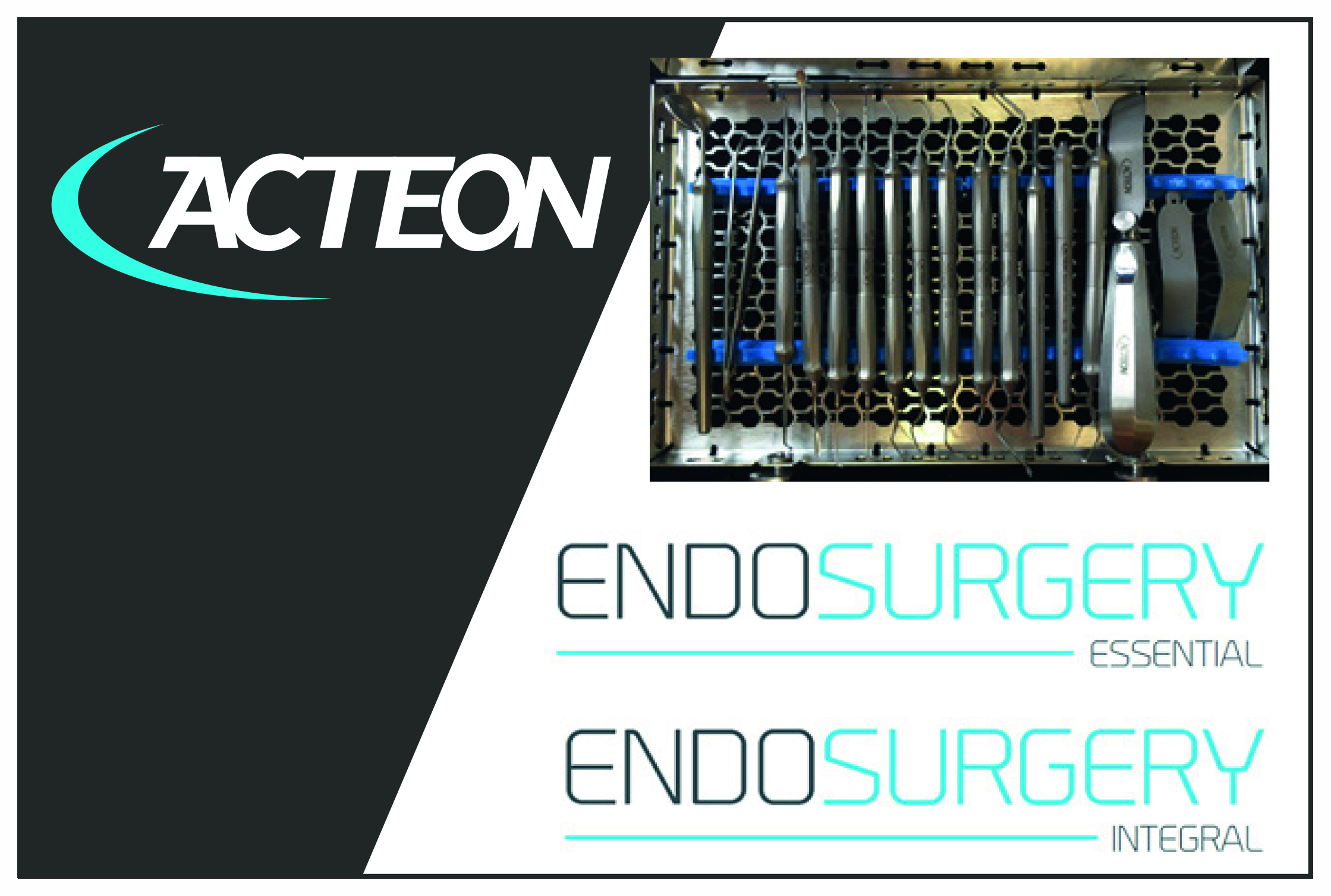 En la imagen, el kit Endosurgery de Acteon, destinado a realizar cirugía aplicarles con visión indirecta a través de ayudas ópticas. FOTO: Acteon