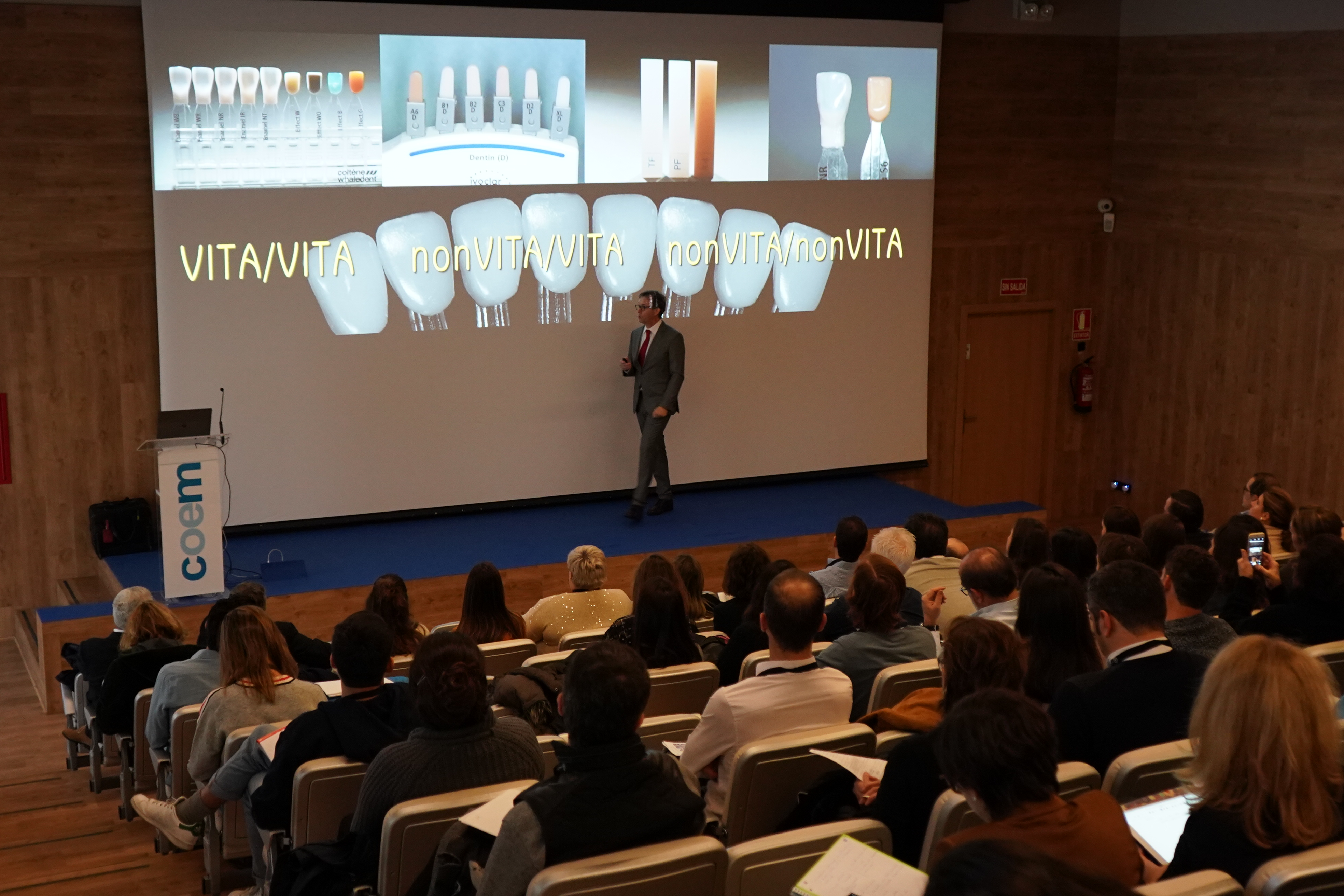 Más de un centenar de alumnos aprendieron de la mano del reconocido Dr. Newton Fahl. FOTO: Autrán Dental Academy