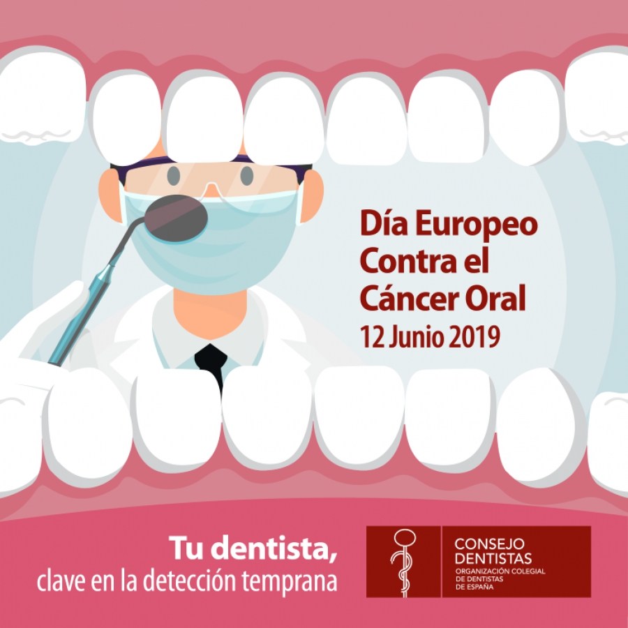 Con motivo del Día Europeo del Cáncer Oral, el Consejo General de Dentistas informa sobre los factores de riesgo de esta patología que provoca, aproximadamente, 1.500 muertes al año en España. FOTO: Consejo General de Dentistas