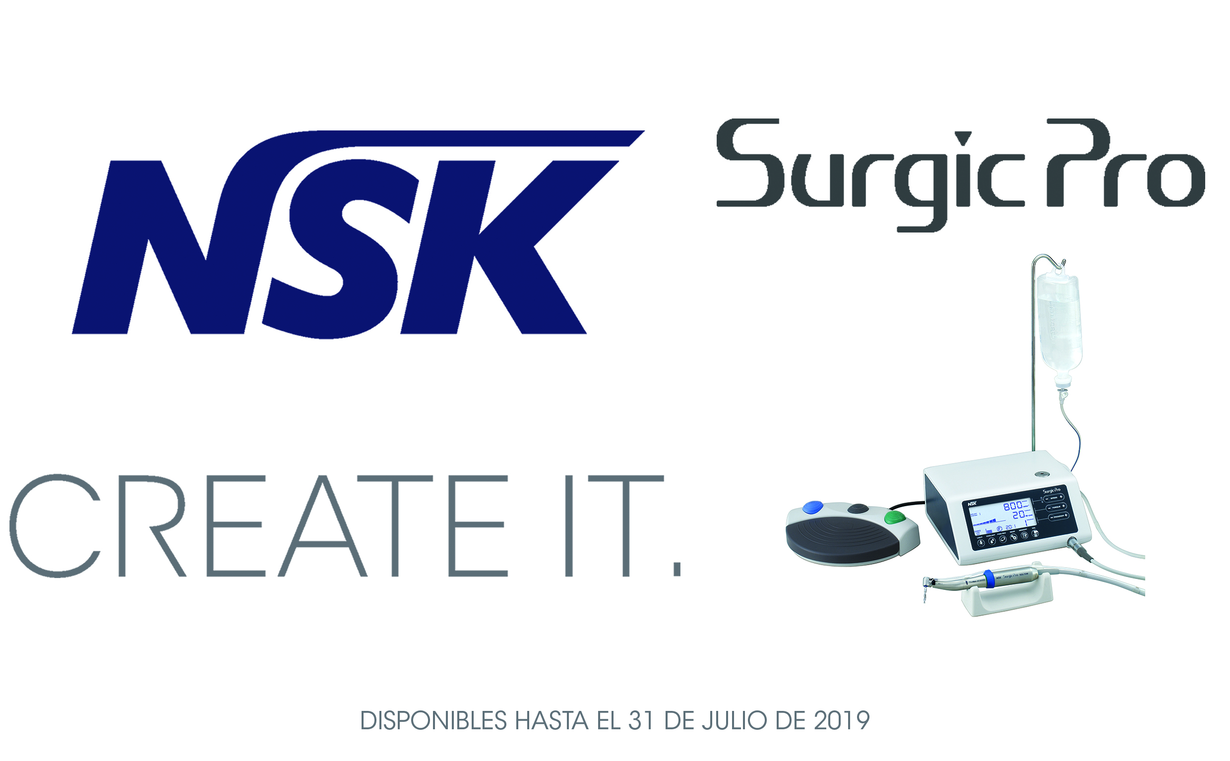 La oferta estará disponible hasta el 31 de julio. NSK