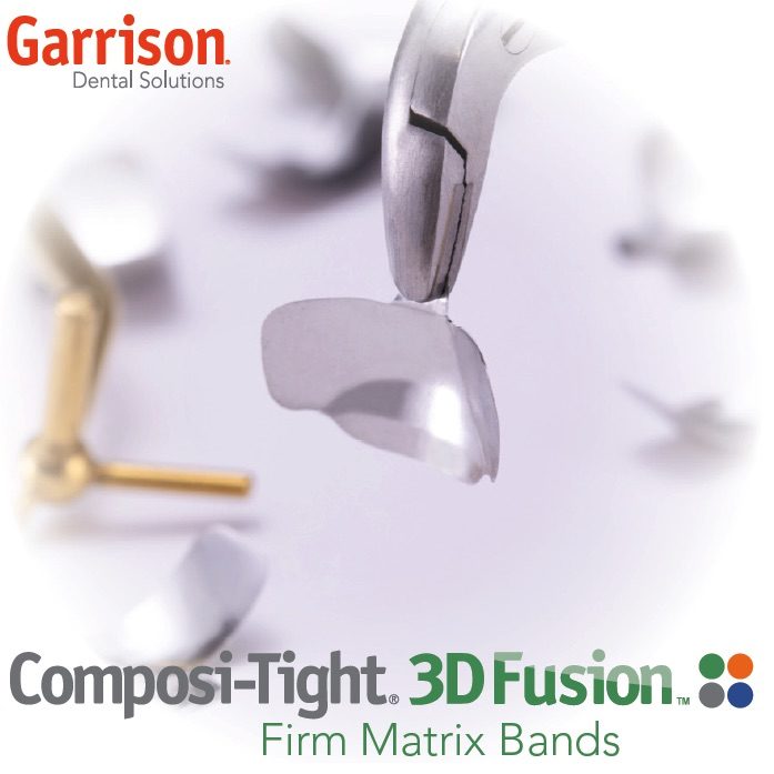 Este nuevo tipo de matriz, incluso casi un 70% más rígido que los otros, representa una ayuda notable adicional para la odontología conservadora. FOTO: Garrison Dental Solutions