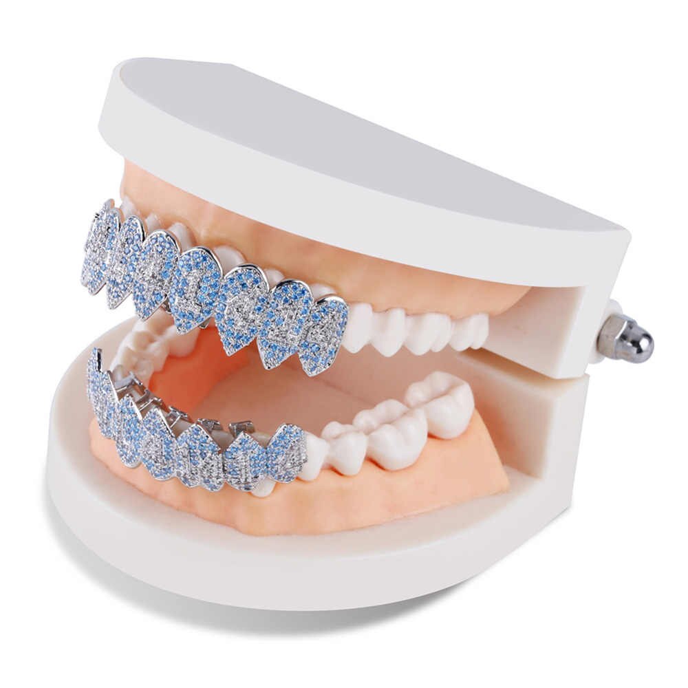 Los grills o grillz son unas coronas metálicas que adornan uno o varios dientes. Suelen estar hechas de oro, plata u otros metales preciosos, con brillante o incluso de colores. FOTO: Aliexpress