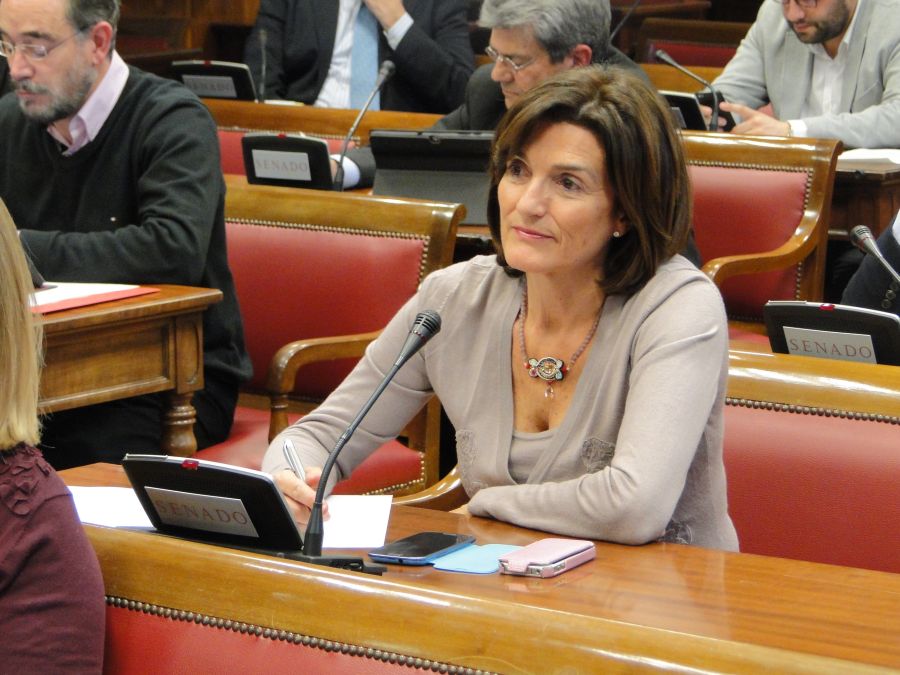Luz Marina Secas León, senadora por Tenerife.