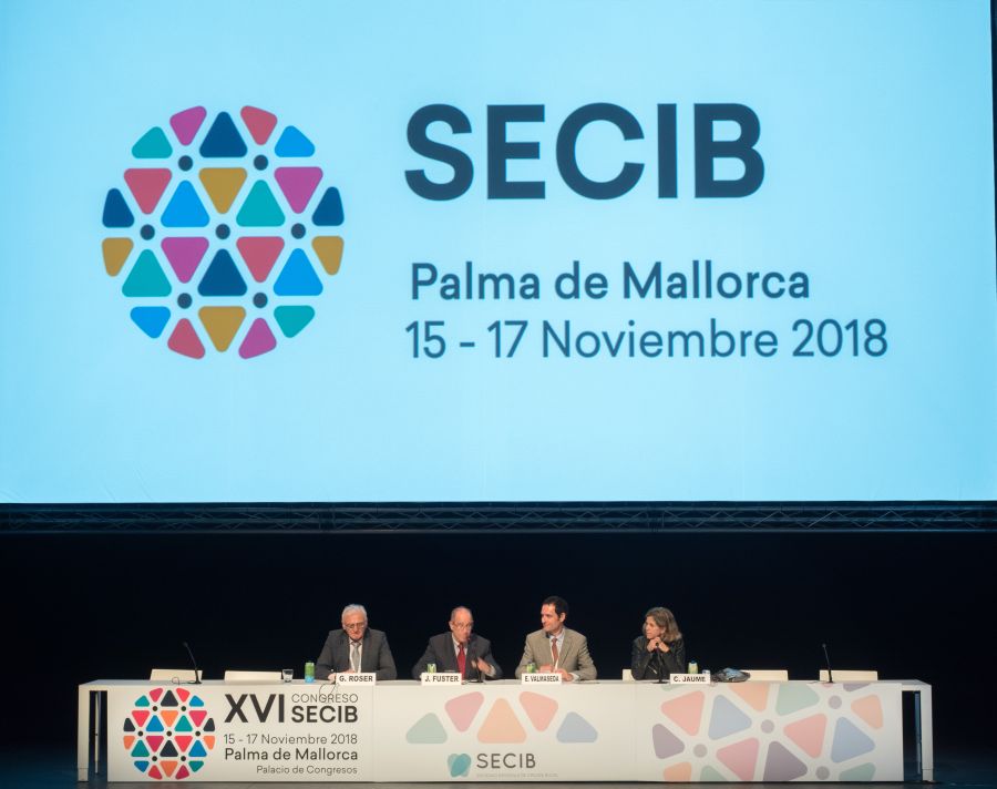 Mesa inaugural del XVI Congreso Nacional SECIB.