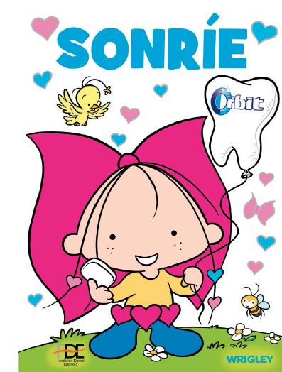 Portada del cuento "Sonríe", repartido en la población infantil el pasado 20 de Marzo.